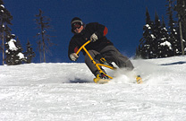 Sun Peaks snowbiking